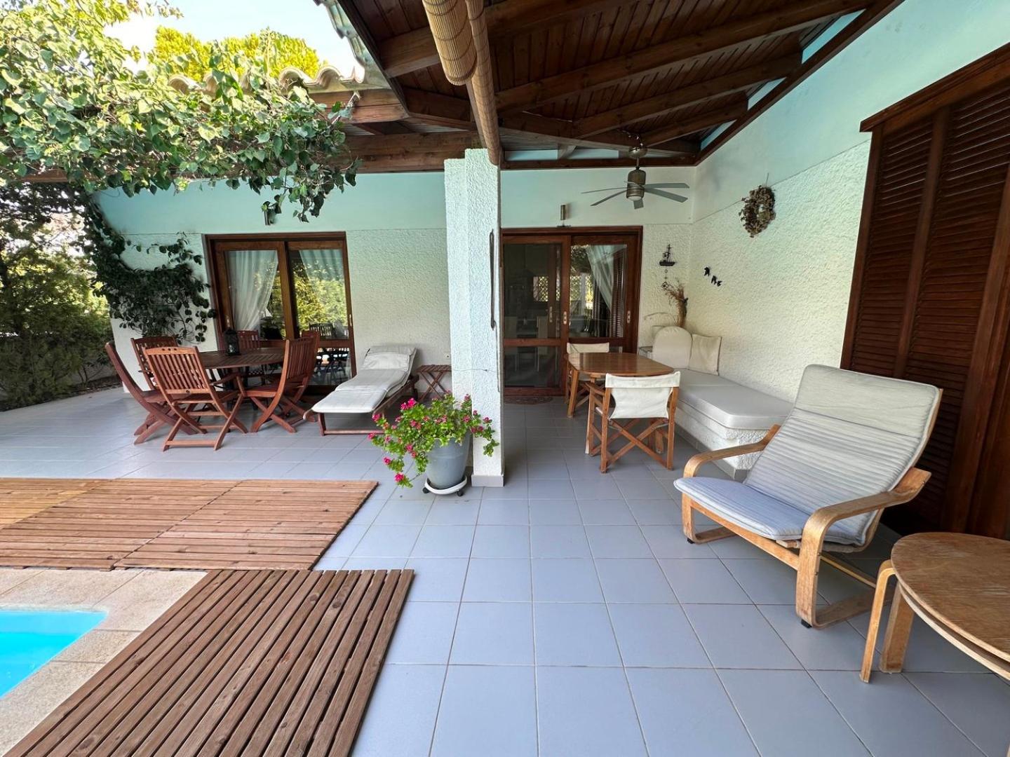 Villa Amy With A Pool In Porto Hydra By Goutos Properties Thermisia Bagian luar foto