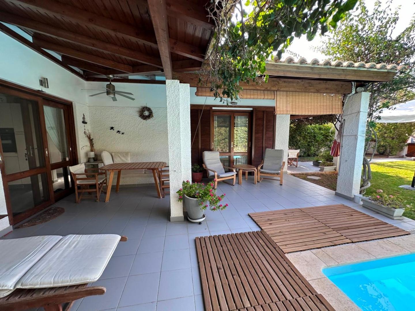 Villa Amy With A Pool In Porto Hydra By Goutos Properties Thermisia Bagian luar foto